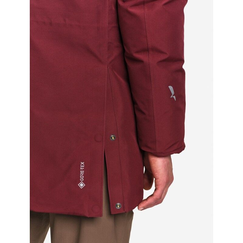 Aigle Long Hooded Parka With Down And Feather Quilting Gore-Tex - Synthetic jacket - Men's | Hardloop
