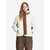 Wool-Blend Sherpa Button-Up Jacket With Nylon Details - Fleecetröjor - Dam