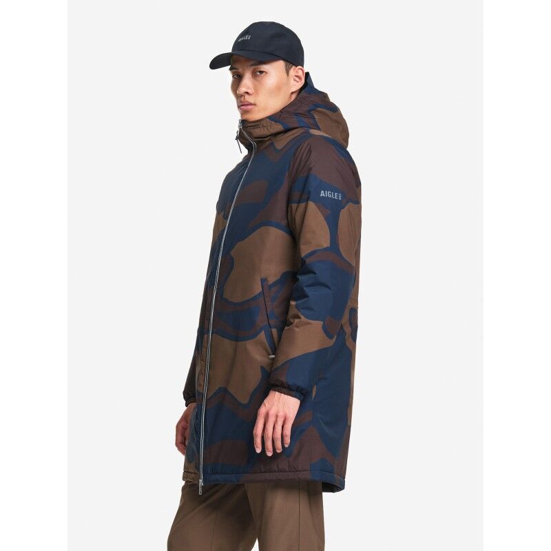 Aigle Rainpack 90 Warm Mtd Repreve Quilted Jacket Print - Waterproof jacket | Hardloop