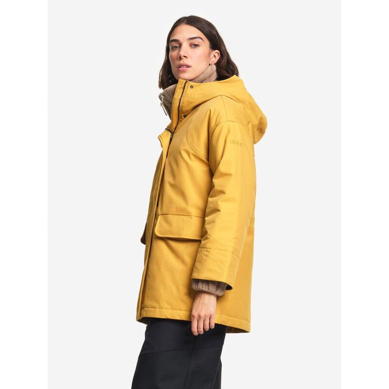 Aigle Quilted Parka With Mtd® Velvet Details - Parka femme | Hardloop