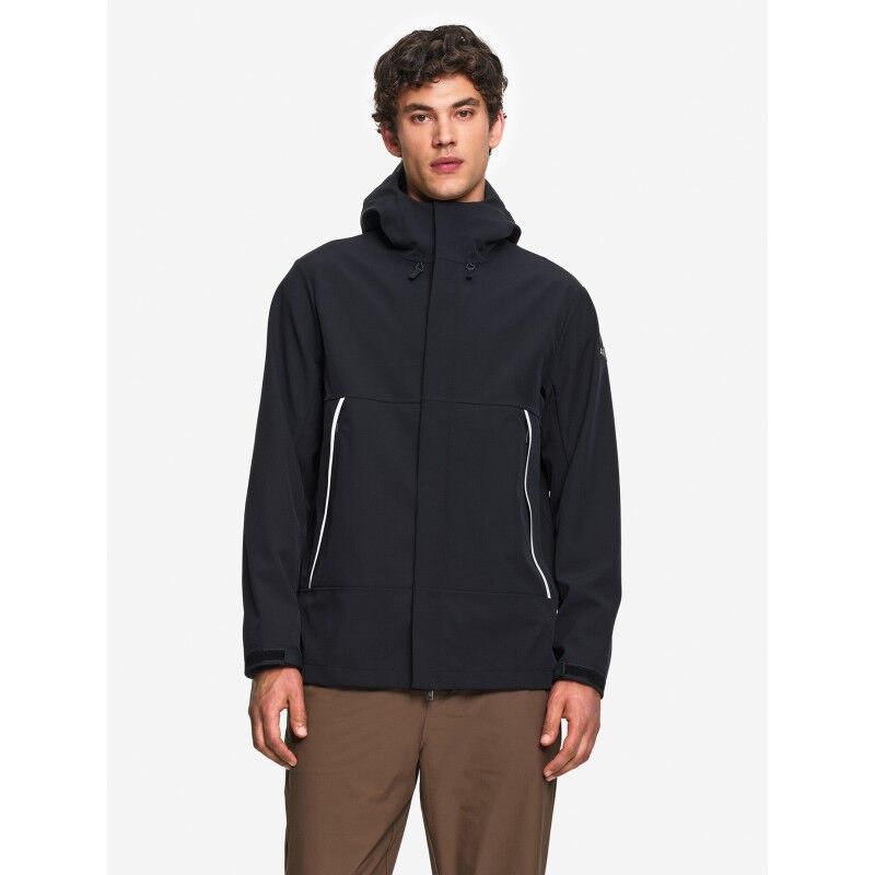 Aigle Short 3-Layer Water-Repellent Jacket With Elasticated Details And Large Zipped Pockets T-Kit - Jacket - Men's | Hardloop