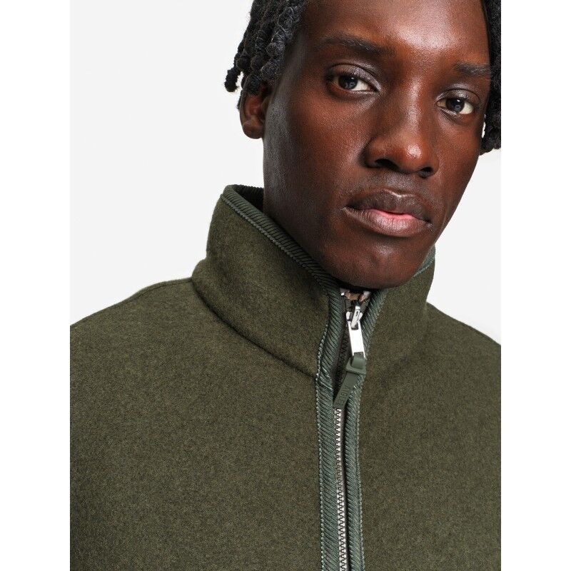 Aigle Veste sans manches en laine mélangée et finitions corduroy T-Kit - Vest - Men's | Hardloop