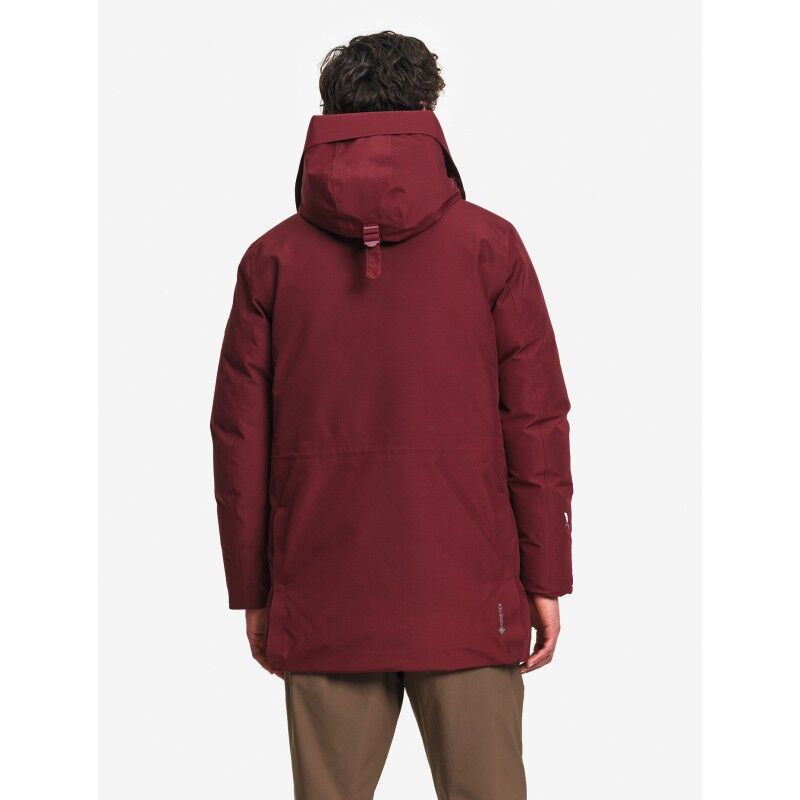 Aigle Long Hooded Parka With Down And Feather Quilting Gore-Tex - Synthetic jacket - Men's | Hardloop