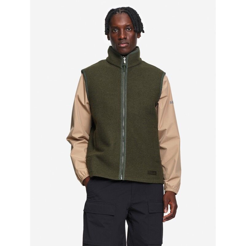 Veste sans manches en laine mélangée et finitions corduroy T-Kit - Bodywarmer - Heren