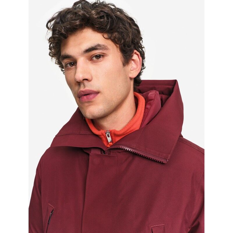 Aigle Long Hooded Parka With Down And Feather Quilting Gore-Tex - Synthetic jacket - Men's | Hardloop