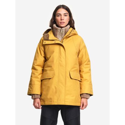 Quilted Parka With Mtd® Velvet Details - Parka - Women's