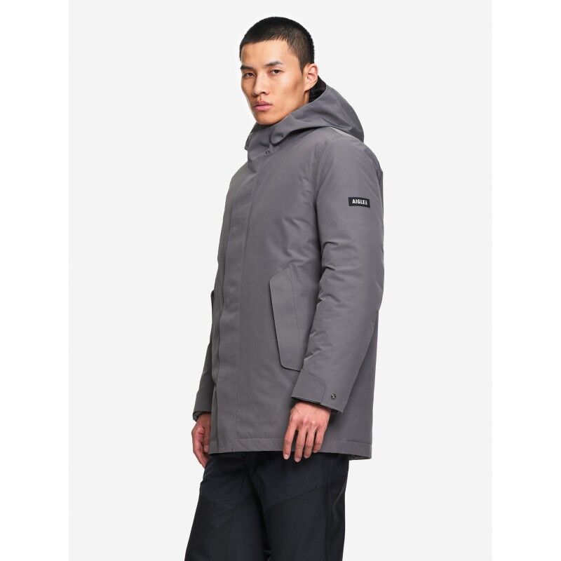 Aigle Mid-Length Parka With Mtd Hood - Parka - Men's | Hardloop