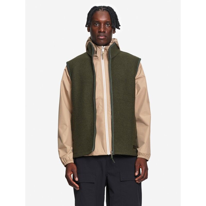 Aigle T-Kit Wool-Blend Sleeveless Jacket With Corduroy Trim - Veste sans manches homme | Hardloop