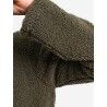 Aigle Zip-Up Sherpa Jacket With Nylon Details T-Kit - Bluza polarowa damska | Hardloop