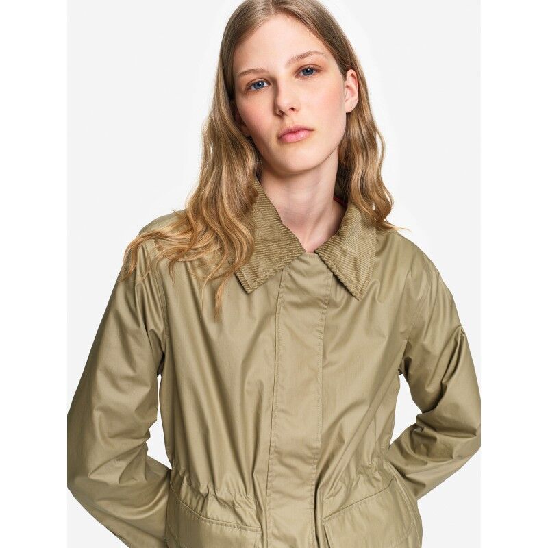 Aigle Short Waxed Parka - Parka - Mujer | Hardloop