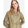 Aigle Short Waxed Parka - Parka - Damen | Hardloop