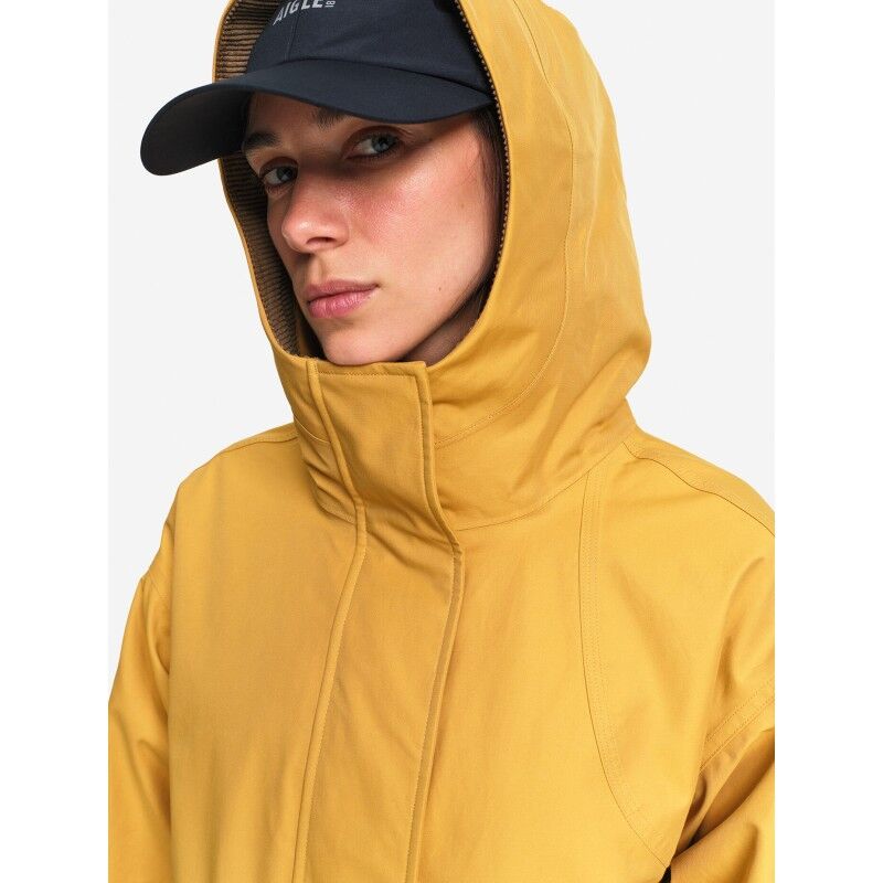 Aigle Quilted Parka With Mtd® Velvet Details - Parka femme | Hardloop