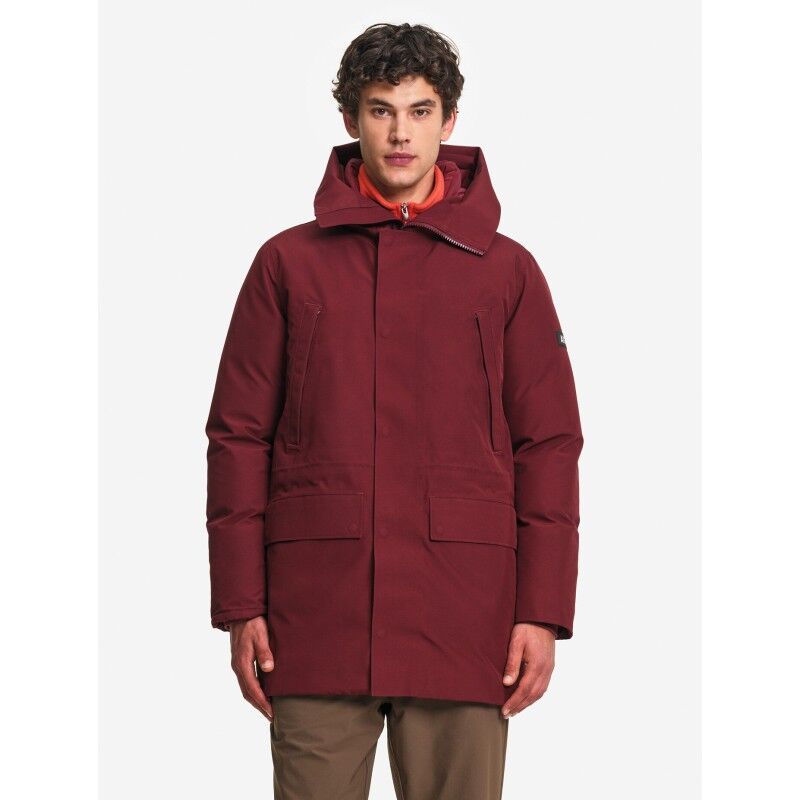 Parka longue à capuche avec matelassage en duvets et plumes GORE-TEX - Chaqueta de plumas - Hombre