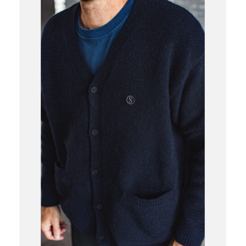 Salty Crew Hookset Cardigan Knit - Polar homem | Hardloop
