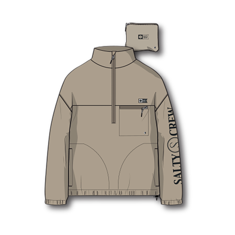 Salty Crew Ridge Packable Windbreaker - Giacca a vento - Uomo | Hardloop