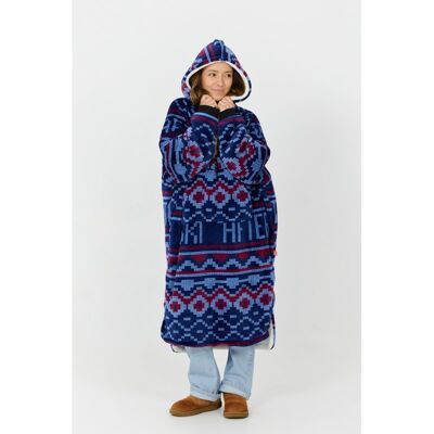Poncho Sofa - Bluza z kapturem