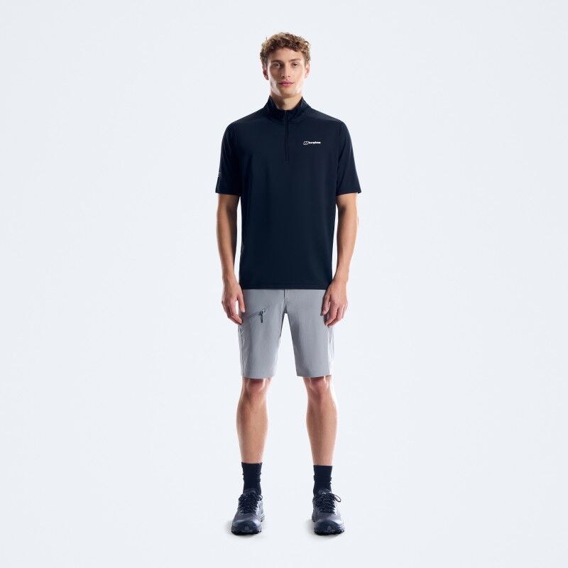 Berghaus Bowburn Half Zip Tech Tee - T-Shirt - Herren | Hardloop