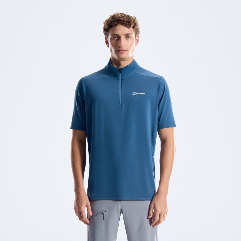 Bowburn Half Zip Tech Tee - T-shirt - Men's