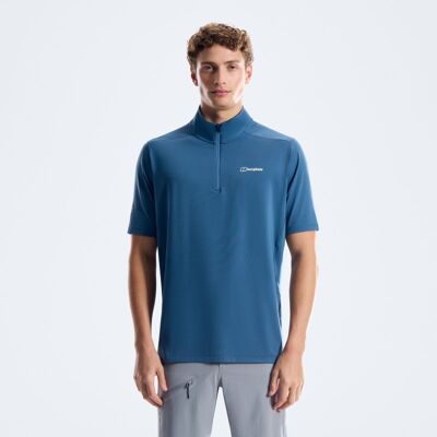 Bowburn Half Zip Tech Tee - T-shirt meski