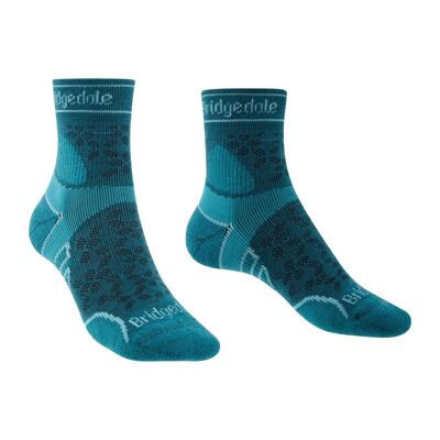Trail Run Lightweight T2 Merino Sport 3/4 Crew - Trail running socks - Women's