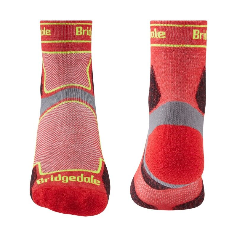 Bridgedale Trail Run Ultralight T2 Coolmax Sport 3/4 Crew - Løbesokker - Herrer | Hardloop