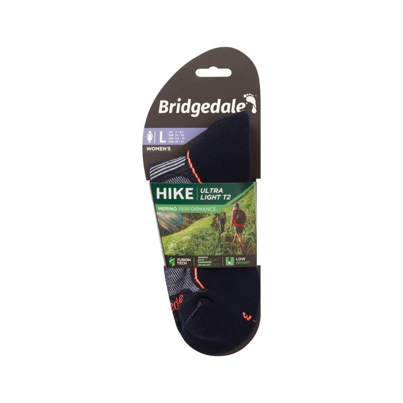 Bridgedale Hike Ultralight Merino Performance Low - Walking socks - Women's | Hardloop