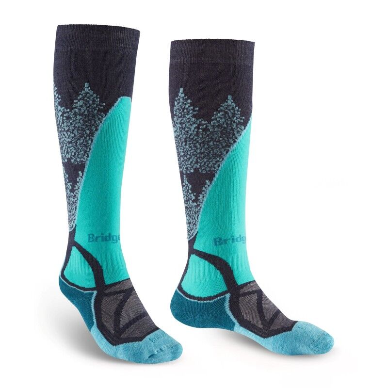 Bridgedale Ski Lightweight Merino Performance - Calze da sci - Donna | Hardloop