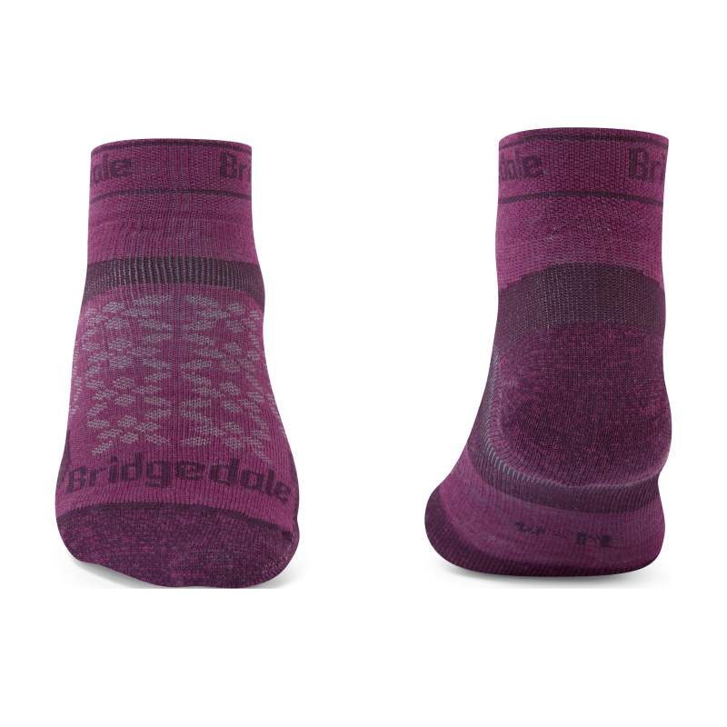 Bridgedale Trail Run Ultralight Zero Merino Sport Low - Calcetines trail running - Mujer | Hardloop