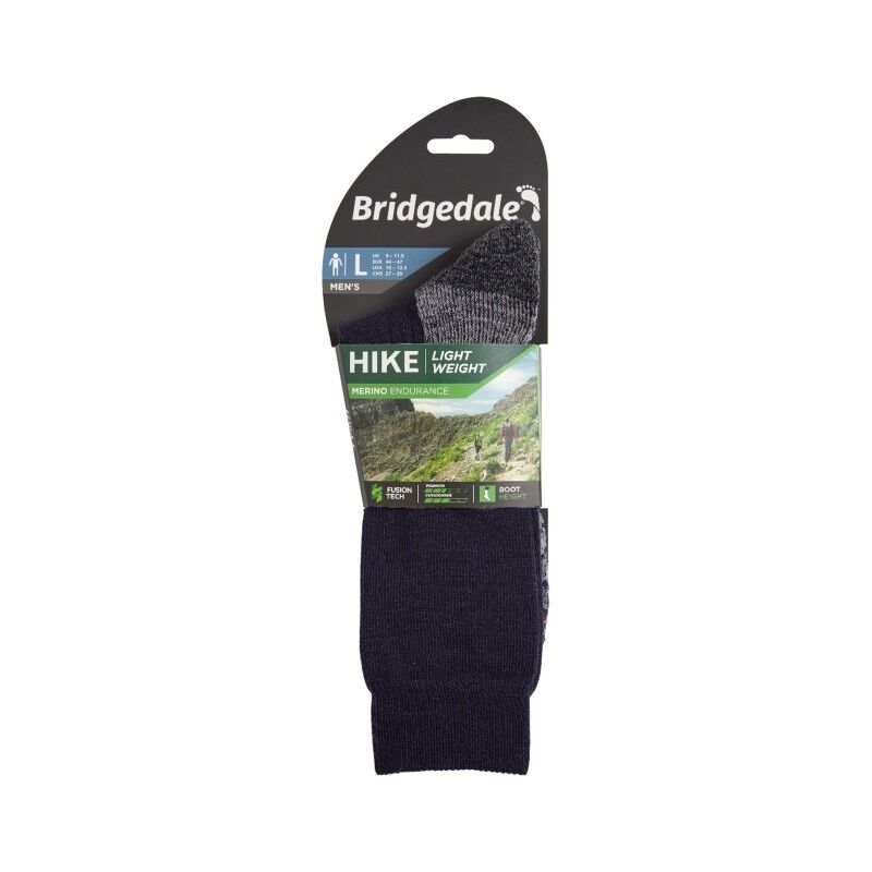Bridgedale Hike Lightweight Merino Performance Boot - Calze da trekking - Uomo | Hardloop
