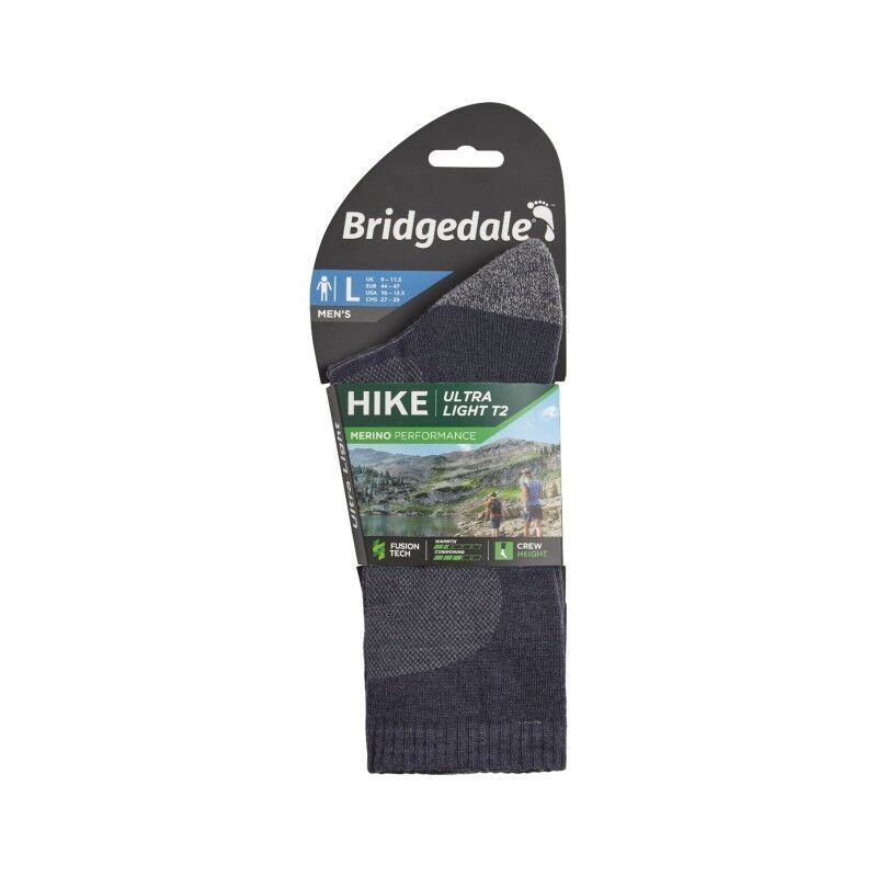 Bridgedale Hike Ultralight Merino Performance Boot - Trekkingsocken - Herren | Hardloop