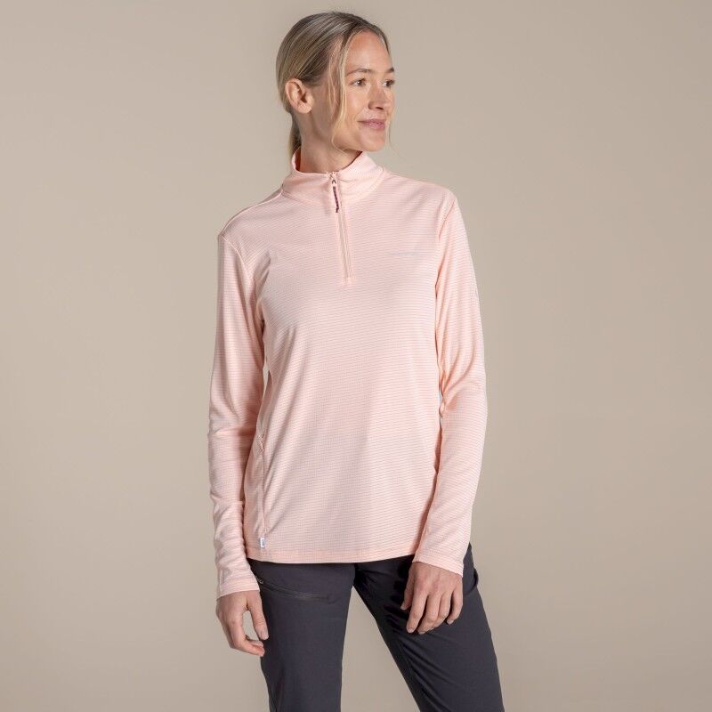 NosiLife SolarShield+ Half Zip Top - UV Protection T-shirt - Women's