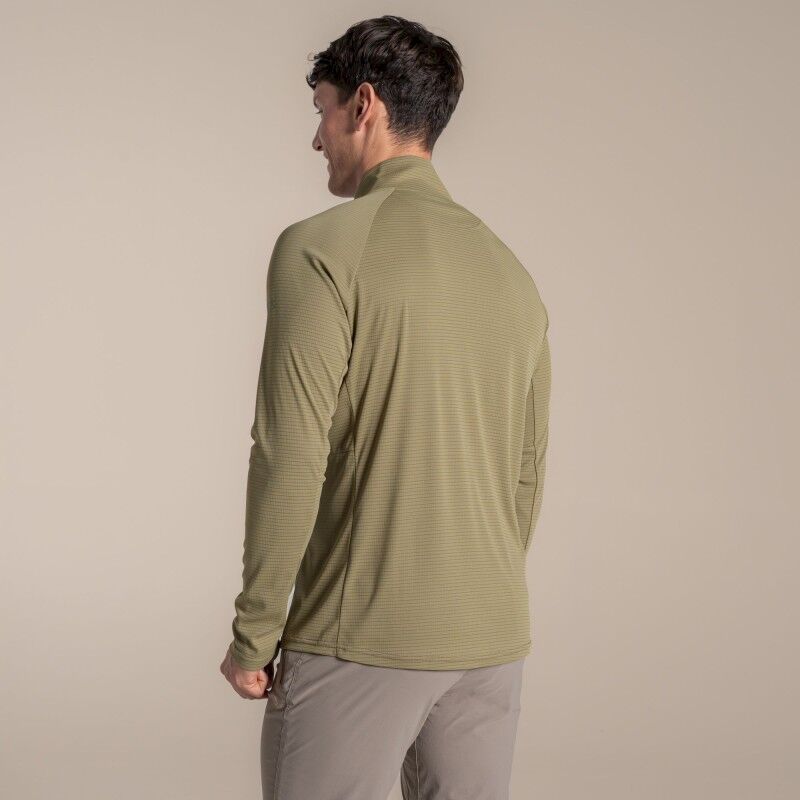 Craghoppers NosiLife SolarShield+ Half Zip Top - T-shirt anti uv homme | Hardloop