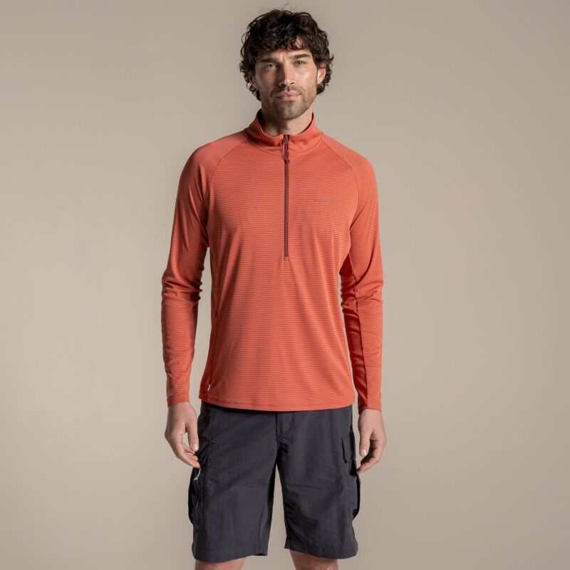 NosiLife SolarShield+ Half Zip Top - UV-Schutzshirt - Herren