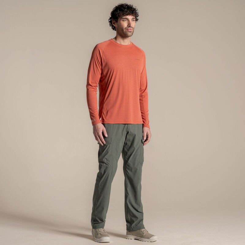 Craghoppers NosiLife SolarShield+ Long Sleeved T-Shirt - T-shirt anti uv homme | Hardloop
