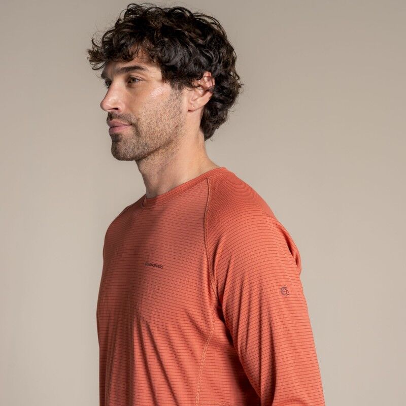 Craghoppers NosiLife SolarShield+ Long Sleeved T-Shirt - T-shirt anti uv homme | Hardloop