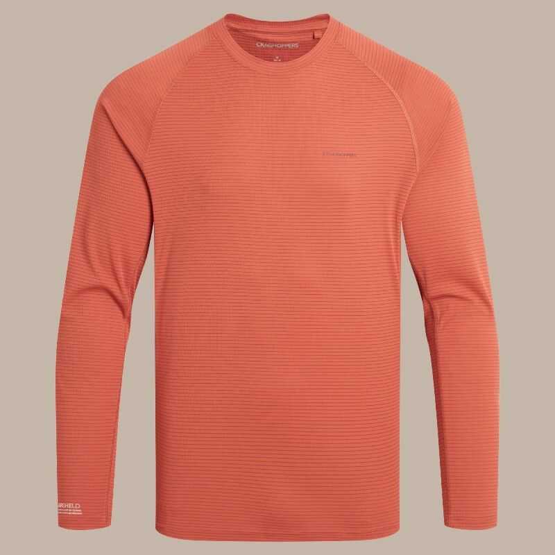 Craghoppers NosiLife SolarShield+ Long Sleeved T-Shirt - UV Protection T-shirt - Men's | Hardloop