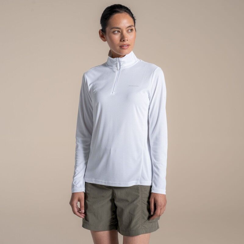 NosiLife SolarShield+ Half Zip Top - UV Shirts - Dames