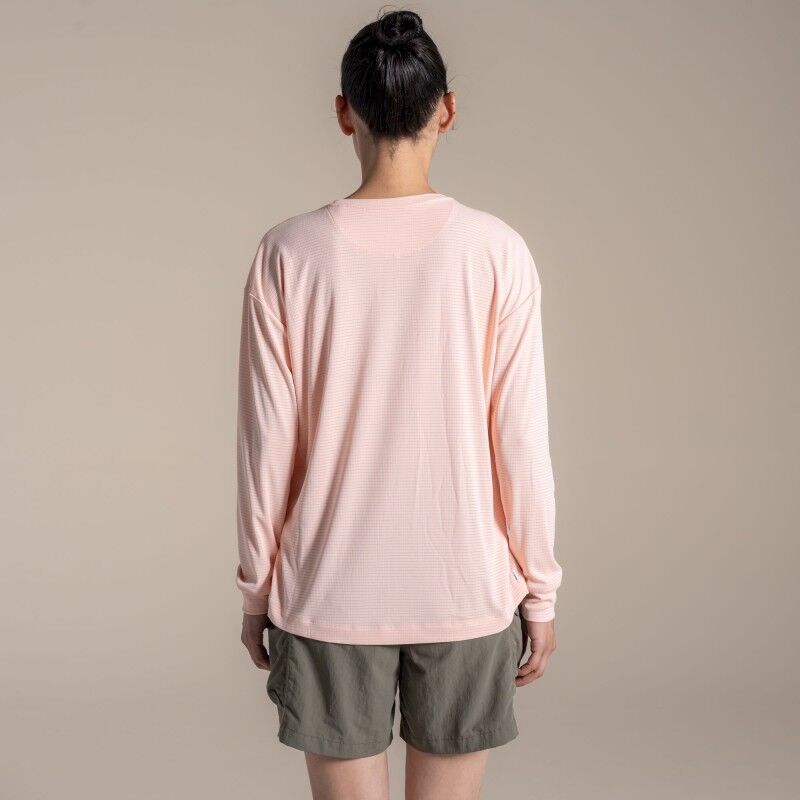 Craghoppers NosiLife SolarShield+ Long Sleeved T-Shirt - UV Protection T-shirt - Women's | Hardloop