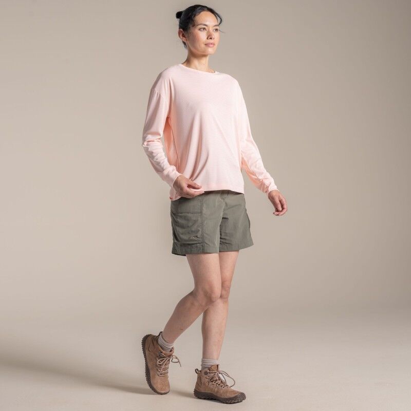 Craghoppers NosiLife SolarShield+ Long Sleeved T-Shirt - T-shirt anti uv femme | Hardloop