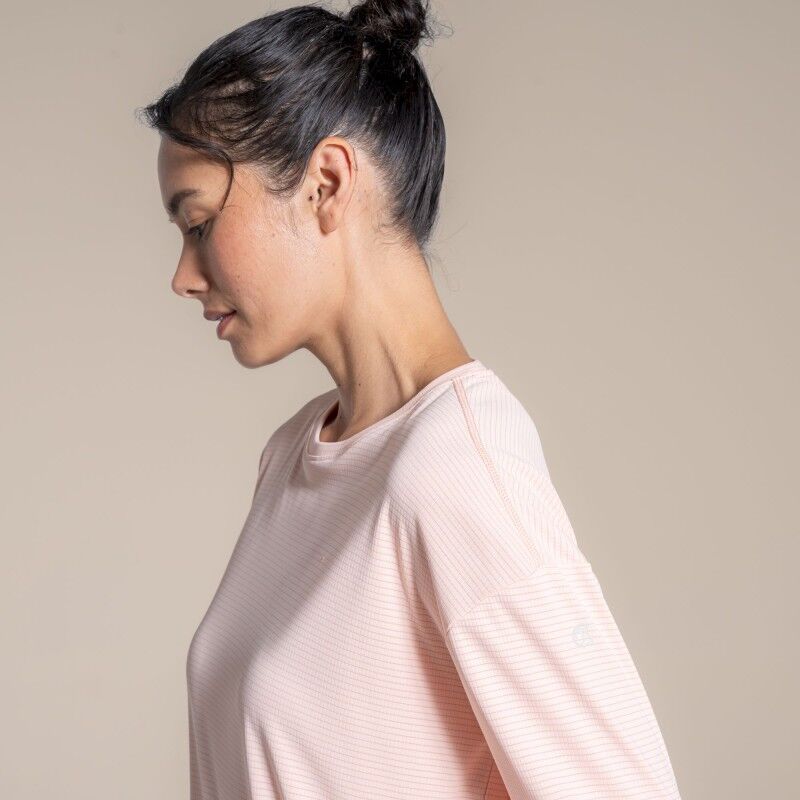 Craghoppers NosiLife SolarShield+ Long Sleeved T-Shirt - T-shirt anti uv femme | Hardloop