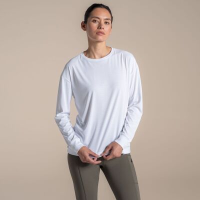 NosiLife SolarShield+ Long Sleeved T-Shirt - UV Protection T-shirt - Women's