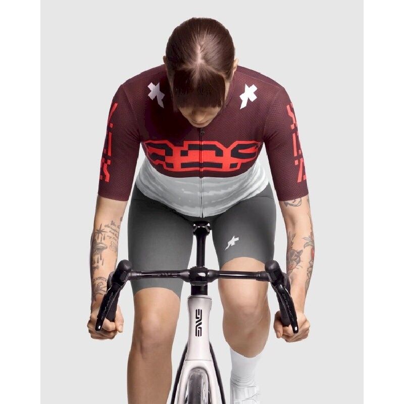 Assos Dyora R Jersey S11 Assos X OGAT Nimbo Edition - Maillot vélo manches courtes femme | Hardloop
