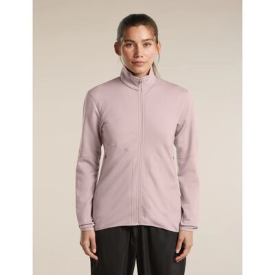 560 RealFleece Elemental II LS Zip - Polaire en laine mérinos femme