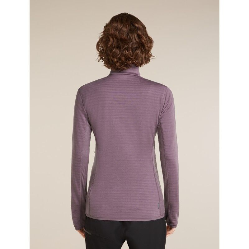 icebreaker Women Merino Blend 300 RealFleece™ Descender LS Zip - Giacca in pile di merino - Donna | Hardloop