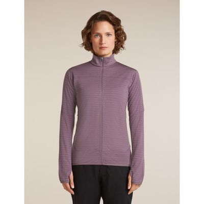Women Merino Blend 300 RealFleece™ Descender LS Zip - Merino Fleecevest - Dames
