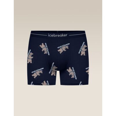 Men Merino 150 Anatomica Boxers Bear Tour AOP - Sportovní Boxerky merino vlna