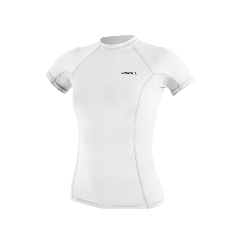 Wms Basic Skins S/S Rash Guard - Lycra femme