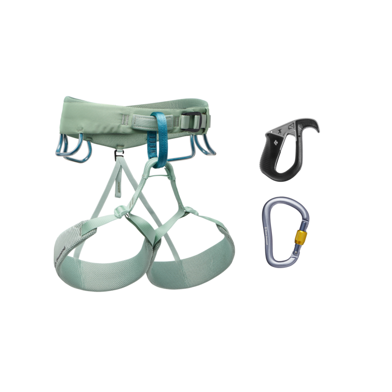 Black Diamond Momentum Pilot Harness Package - Baudrier femme | Hardloop