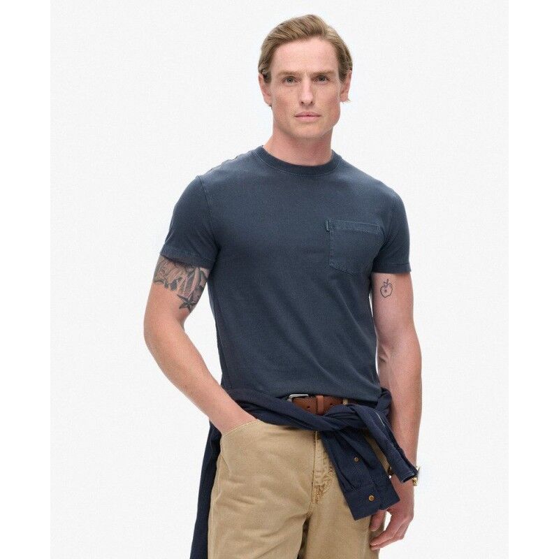 Essential Washed Pocket Tee - T-shirt - Uomo