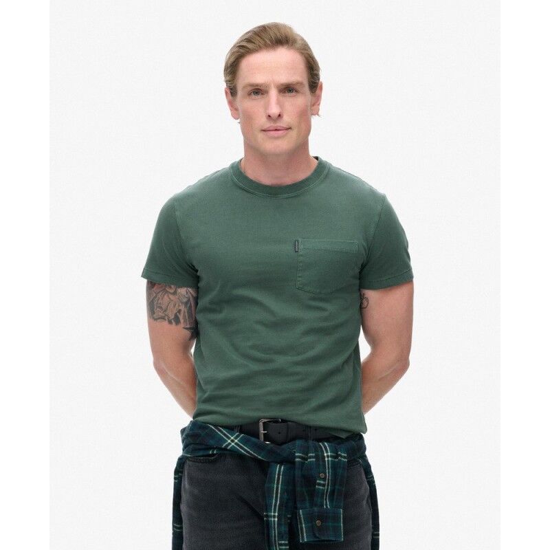 Essential Washed Pocket Tee - T-shirt homme